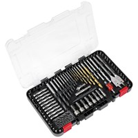Sealey 104 Piece Drill and Screwdriver Bit Accessory Set 