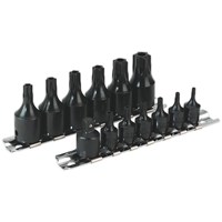 Sealey 13 Piece Impact Security Torx Socket Bit Set