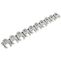 Sealey 10 Piece 3/8" Drive Crow Foot Spanner Set