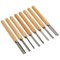 Sealey AK60/8 8 Piece Wood Turning Tool Set Sealey AK60/8 8 Piece Wood Turning Tool Set