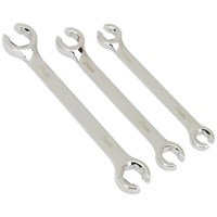 Sealey AK600 3 Piece Flare Nut Wrench Set