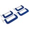 Sealey 4 Piece 150mm and 200mm G Clamp Set Sealey 4 Piece 150mm and 200mm G Clamp Set