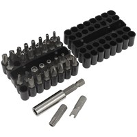 Sealey 33 Piece Security Screwdriver Bit Set