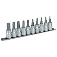 Sealey 10 Piece 3/8" Drive Torx Socket Bit Set