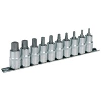 Sealey 10 Piece 1/2" Drive Torx Socket Bit Set