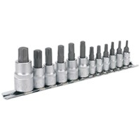 Sealey 12 Piece Combination Drive Torx Socket Bit Set