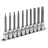 Sealey 10 Piece 3/8" Drive Long Torx Socket Bit Set