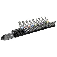 Sealey Premier Platinum 18 Piece 3/8" Drive Hex and Torx Socket Bit Set 