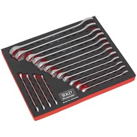 Sealey 16 Piece Combination Spanner Set