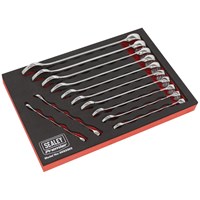 Sealey 12 Piece Combination Spanner Set in Module Tray