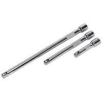 Sealey 3 Piece 3/8" Drive Socket Extension Bar Set