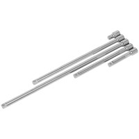 Sealey 5 Piece 1/2" Drive Socket Extension Bar Set
