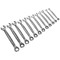 Sealey AK63922 12 Piece Ratchet Combination Spanner Set Sealey AK63922 12 Piece Ratchet Combination Spanner Set