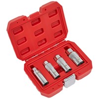 Sealey 4 Piece 3/8" Drive Spark Plug Socket Set