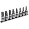 Sealey 8 Piece 3/8" Drive Lock On Hexagon Socket Bit Set Metric 