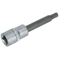 Sealey 1/2" Drive Long Reach Hexagon Socket Bit Metric