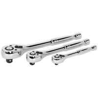 Sealey AK6672 3 Piece Ratchet Wrench Set