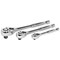 Sealey AK6672 3 Piece Ratchet Wrench Set 