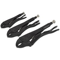 Sealey 3 Piece Anti Rust Locking Plier Set