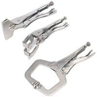 Sealey 3 Piece Sheet Metal and Welding Clamp Set