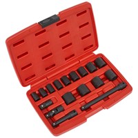 Sealey 17 Piece 3/8" Drive Impact Socket Set