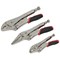 Sealey 3 Piece Quick Release Locking Plier Set Sealey 3 Piece Quick Release Locking Plier Set
