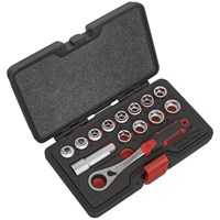 Sealey 13 Piece 3/4" Drive Shallow Profile Socket Set