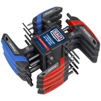 Sealey 16 Piece T Handle Torx and Hexagon Allen Key Set