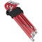 Sealey 11 Piece Anti Slip Extra Long Ball End Hexagon Key Set Metric Sealey 11 Piece Anti Slip Extra Long Ball End Hexagon Key Set Metric