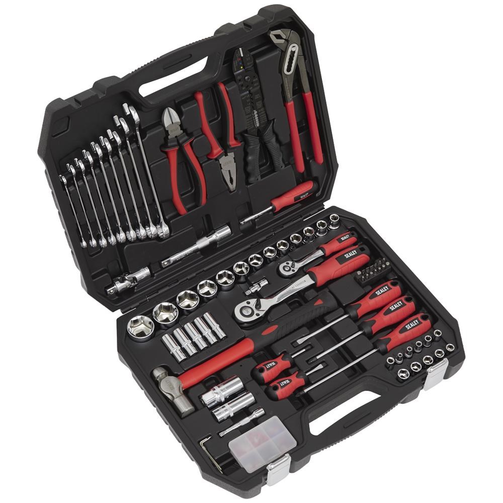AB Tools Confezione Da 100 Bulloni Per Gancio Traino – M16 X 65 Mm, Acciaio 8.8, Con Dadi E Rondelle, Per Veicoli Fino A 3,5 Ton - 3