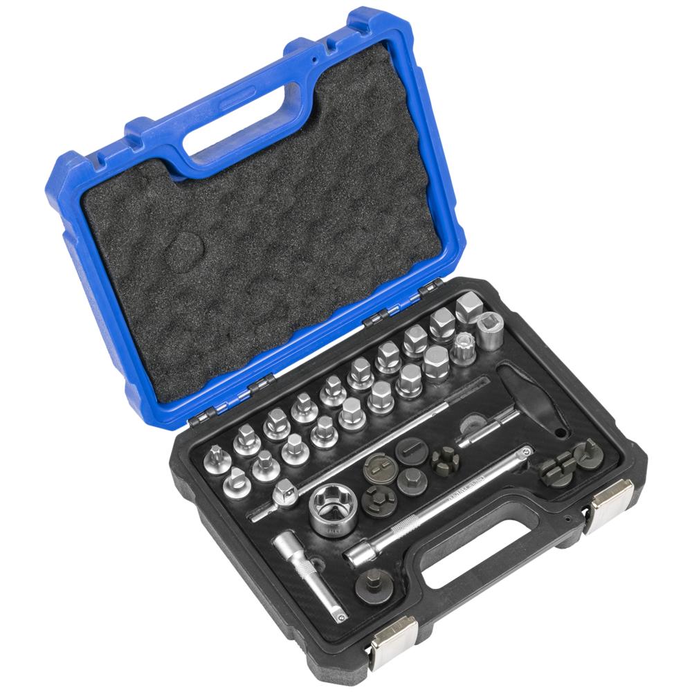 Sealey 33 Piece Master Oil Drain Plug Removal Kit