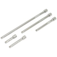 Sealey 5 Piece 1/4" Drive Wobble Extension Bar Set