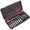 Sealey Premier Platinum Series 49 Piece 1/4" Drive Socket Set Sealey Premier Platinum Series 49 Piece 1/4" Drive Socket Set