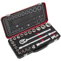 Sealey Premier Platinum Series 24 Piece 1/2" Drive Socket Set