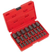 Sealey 25 Piece Multi Spline Screw Extractor Set