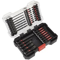 Sealey 35 Piece Impact Grade Drill and Screwdriver Bit Set