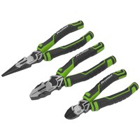 Sealey AK8376HV 3 Piece High Leverage Hi Vis Plier Set