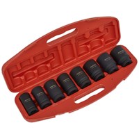 Sealey 8 Piece 3/4" Drive Deep Impact Socket Set Metric