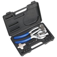 Sealey 14 Piece Metal Hole Punch Set