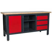 Sealey Workstation with 3 Drawers, 1 Cupboard