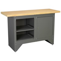 Sealey Heavy Duty Metal Workbench with Cupboard