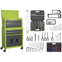 Sealey American Pro 6 Drawer Roller Cabinet and Tool Chest + 170 Piece Tool Kit