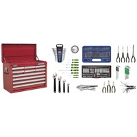 Sealey Superline Pro 10 Drawer Heavy Duty Tool Chest + 138 Piece Tool Kit