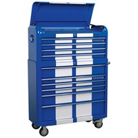 Sealey Premier Retro Style Wide 10 Drawer Roller Cabinet and Tool Chest