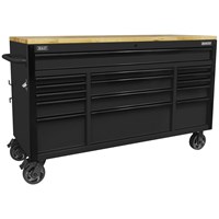 Sealey Superline Pro 15 Drawer Tool Roller Cabinet and Workbench
