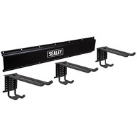 Sealey APH Wall Mount Storage Rail and Dual Hooks Kit