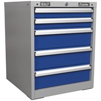 Sealey Premier Industrial Workstation Cabinet 5 Drawer
