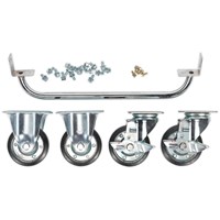 Sealey 5 Piece Industrial Handle and Wheel Kit for 565mm Cabinets