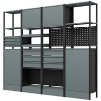 Sealey 4 Unit Wide Modular Racking System Combo
