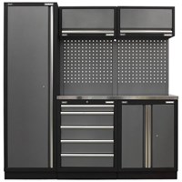 Sealey Superline Pro MSS Stainless Steel Worktop Storage Combo